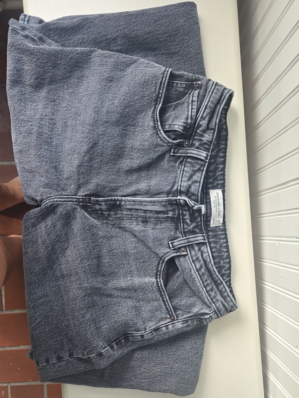 Abercrombie & Fitch 90s Relaxed High Rise Jean Curve Love Size 29/8s